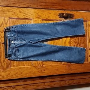 Versace Blue Straight Leg Jeans
